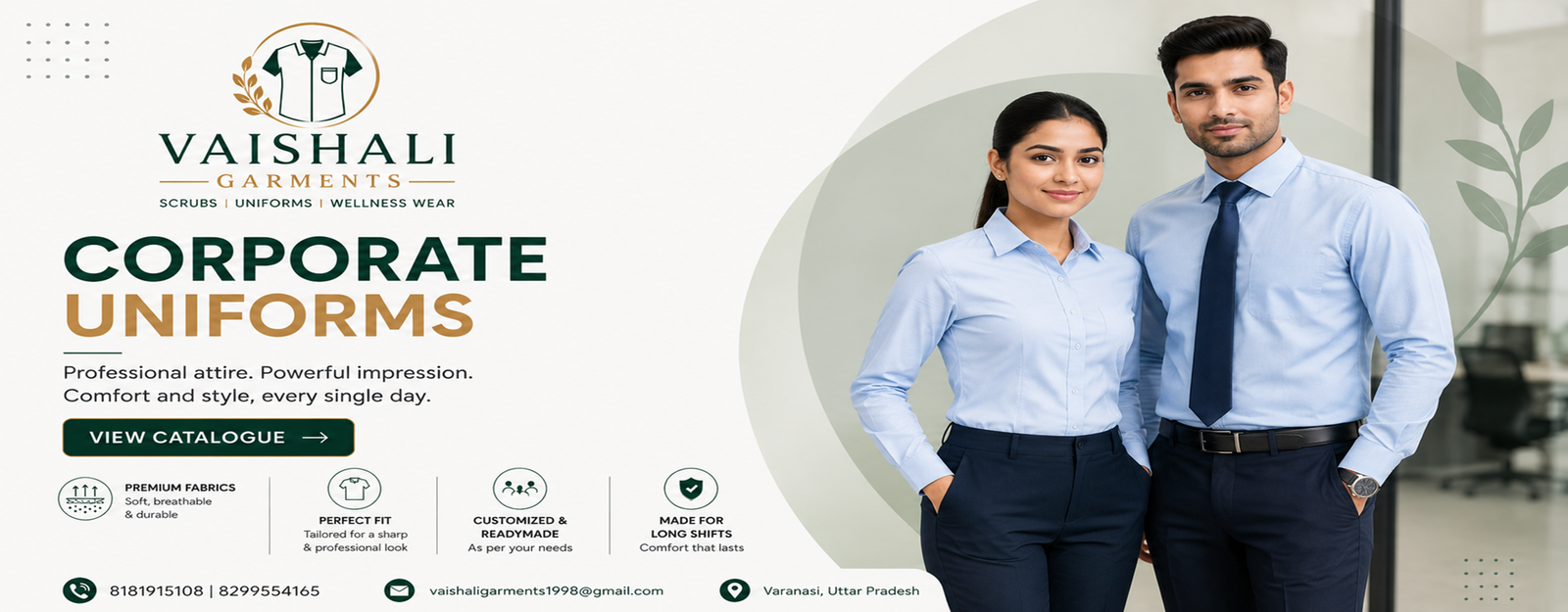 Vaishali Garments — Corporate Uniforms