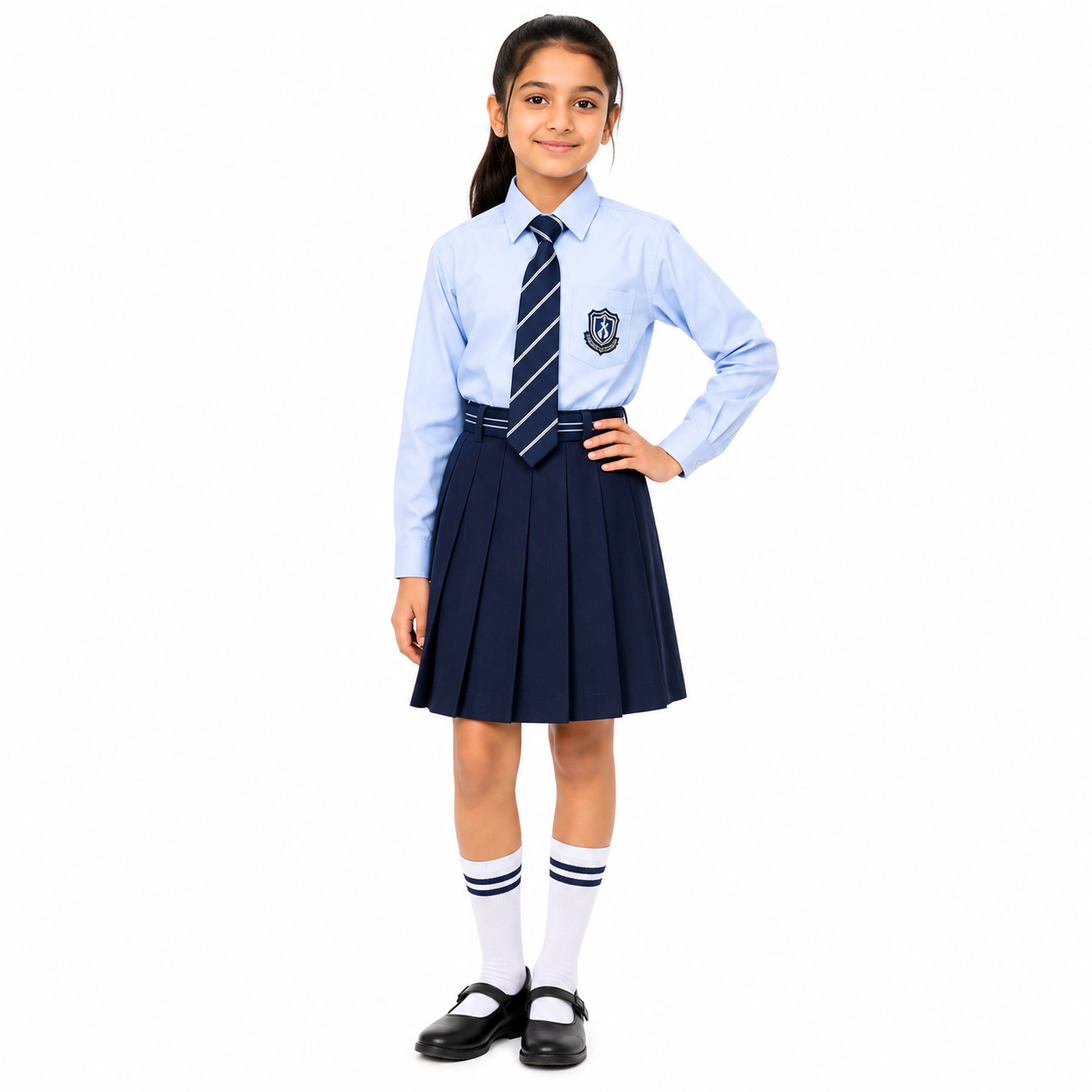 Girls School Uniform Set